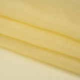 Linen and Silk Scrim - Light Lemon - Famous Australian Designer Deadstock