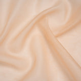 Linen and Silk Scrim - Light Peach - Famous Australian Designer Deadstock