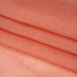 Linen and Silk Scrim - Guava Pink - Famous Australian Designer Deadstock