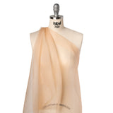 Silk Organza - Peach - Famous Australian Designer Deadstock