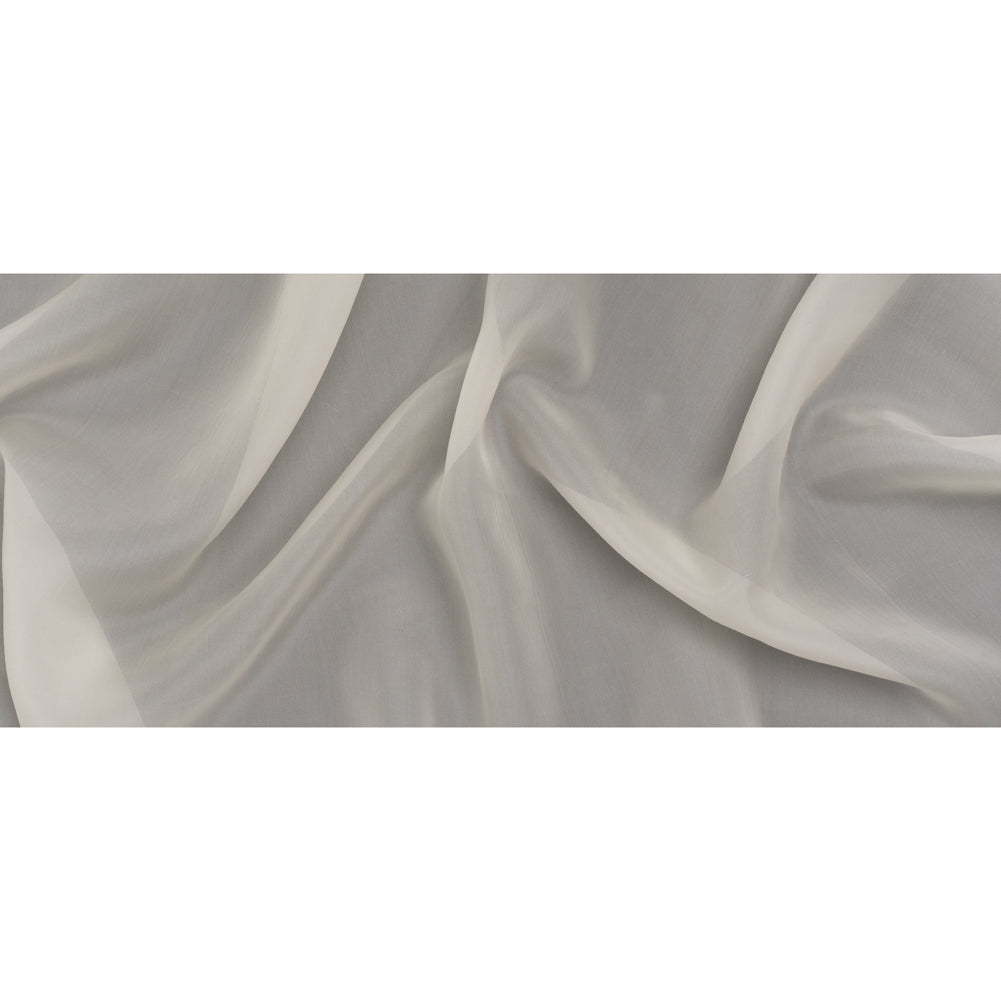 Heavy Silk Organza - Off White - Famous Australian Designer Deadstock