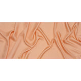 Silk Twill - Peach Pink - Famous Australian Designer Deadstock