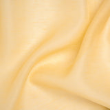 Linen and Silk Scrim - Popcorn Butter Yellow - Famous Australian Designer Deadstock