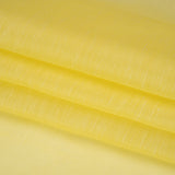 Linen and Silk Scrim - Bright Lemon - Famous Australian Designer Deadstock