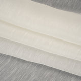 Linen and Silk Scrim - Ivory - Famous Australian Designer Deadstock
