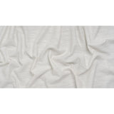 Slubbed Heavy Cotton and Linen Woven - Off White - Famous Australian Designer Deadstock