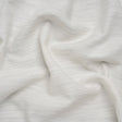 Slubbed Heavy Cotton and Linen Woven - Off White - Famous Australian Designer Deadstock