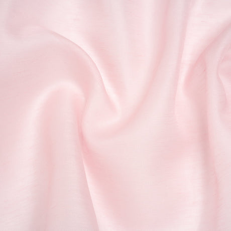 Linen and Silk Scrim - Pale Pink - Famous Australian Designer Deadstock
