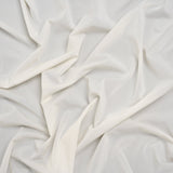 Stretch Polyester Jersey - White Asparagus - Famous Australian Designer Deadstock