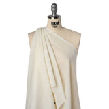 Cotton Voile Lining - White Smoke - Famous Australian Designer Deadstock