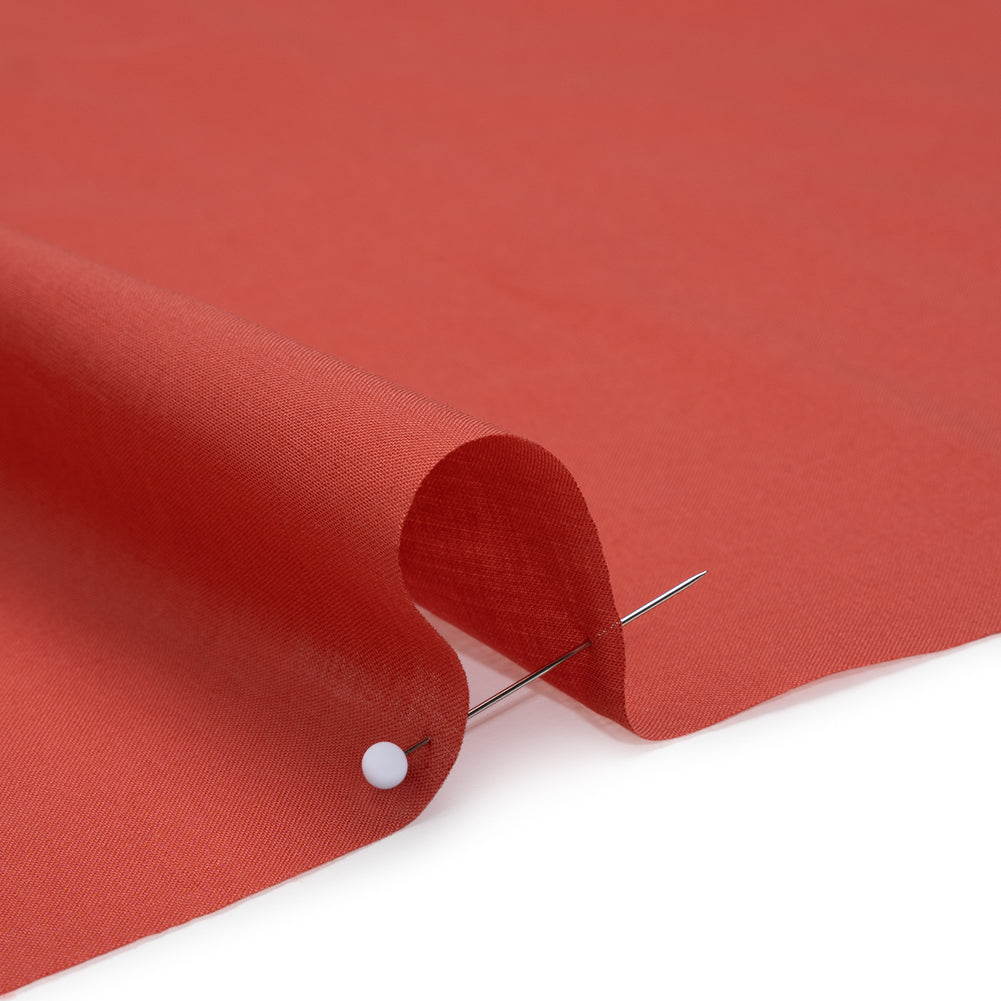 Cotton Voile Lining - Paprika - Famous Australian Designer Deadstock