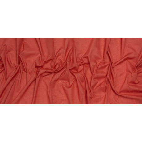 Cotton Voile Lining - Paprika - Famous Australian Designer Deadstock
