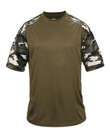 Badger Youth Camo Sport T-Shirt