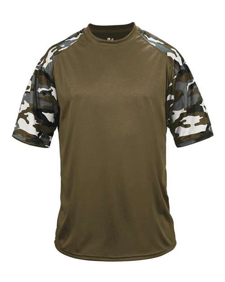 Badger Youth Camo Sport T-Shirt