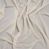 Stretch Polyester Jersey - Bleached Sand - Famous Australian Designer Deadstock