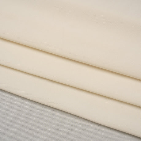 Stretch Polyester Jersey - Shortbread - Famous Australian Designer Deadstock