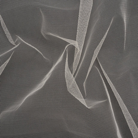 Heavy Polyester Tulle - Light Nude - Famous Australian Designer Deadstock