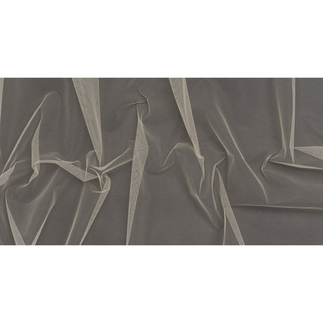 Nylon Tulle - Light Beige - Famous Australian Designer Deadstock