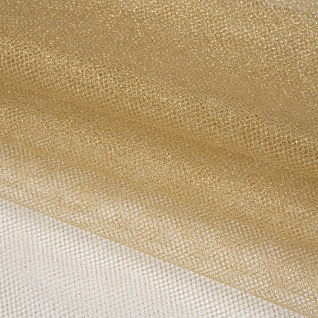 Metallic Tulle - Gold - Famous Australian Designer Deadstock