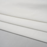 Stretch Polyester Jersey - Snow White - Famous Australian Designer Deadstock