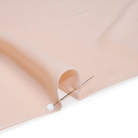 Stretch Polyester Jersey - Candlelight Peach - Famous Australian Designer Deadstock