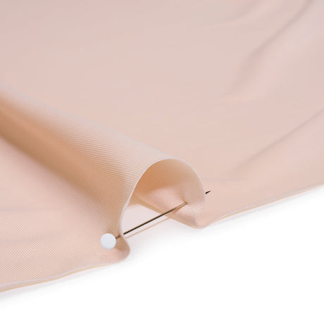 Stretch Polyester Jersey - Cloud Pink - Famous Australian Designer Deadstock