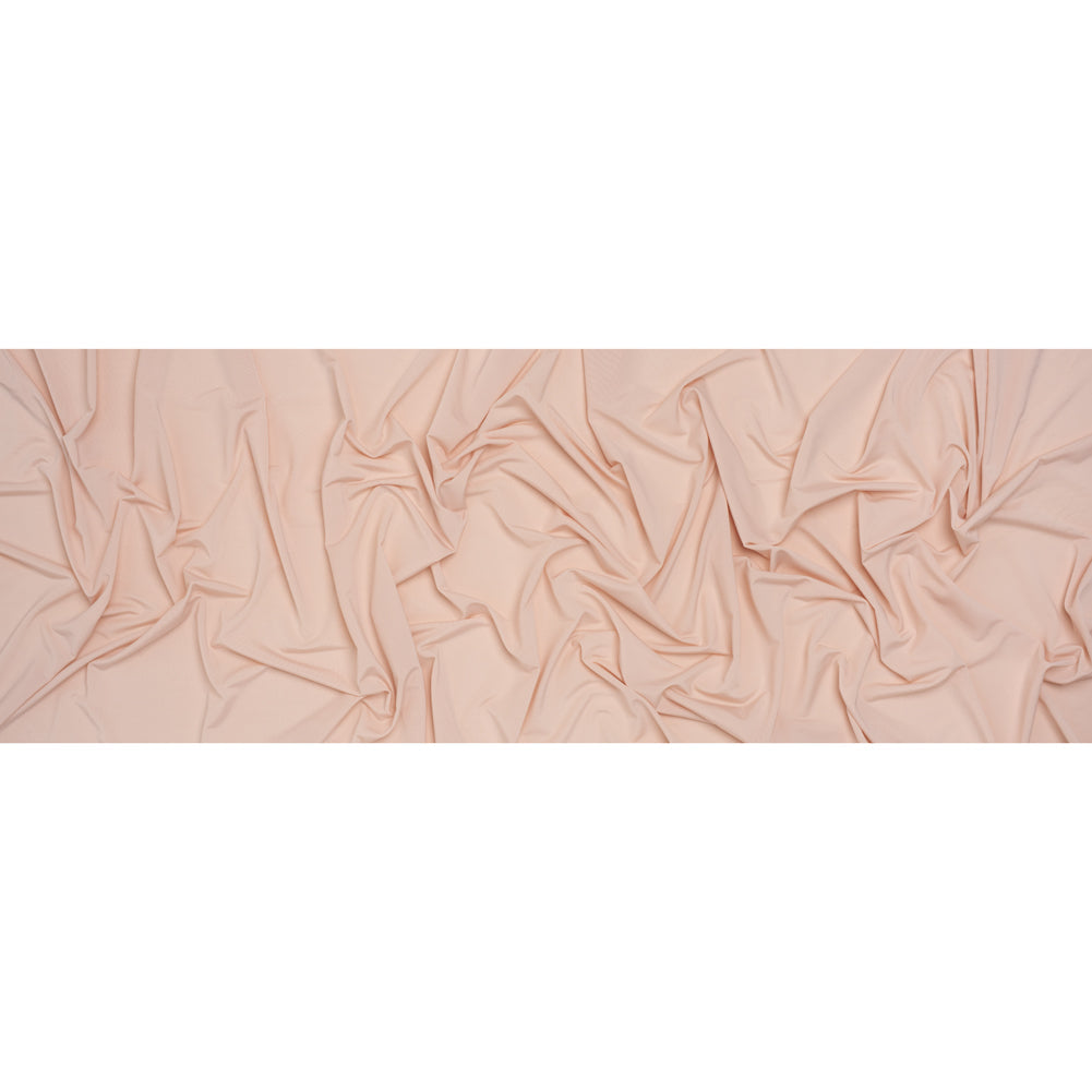 Stretch Polyester Jersey - Cloud Pink - Famous Australian Designer Deadstock