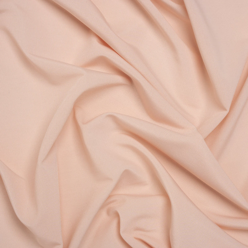 Stretch Polyester Jersey - Cloud Pink - Famous Australian Designer Deadstock