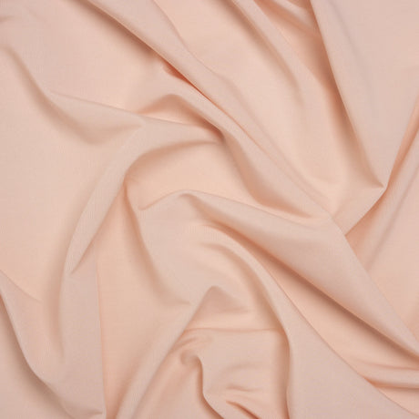 Stretch Polyester Jersey - Cloud Pink - Famous Australian Designer Deadstock