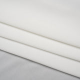Stretch Polyester Jersey - Coconut White - Famous Australian Designer Deadstock