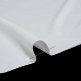 Stretch Polyester Jersey - Coconut White - Famous Australian Designer Deadstock