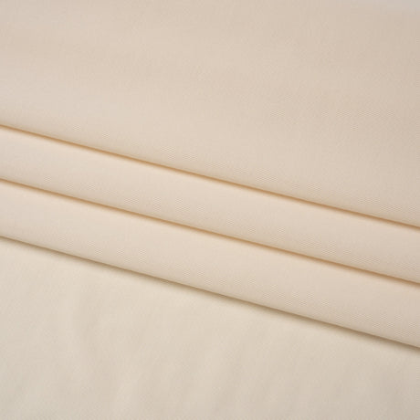 Stretch Polyester Jersey - Rose Cream - Famous Australian Designer Deadstock