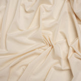 Stretch Polyester Jersey - Rose Cream - Famous Australian Designer Deadstock