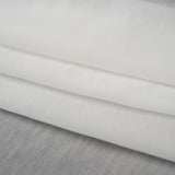 Silk and Cotton Voile - Ivory - Famous Australian Designer Deadstock