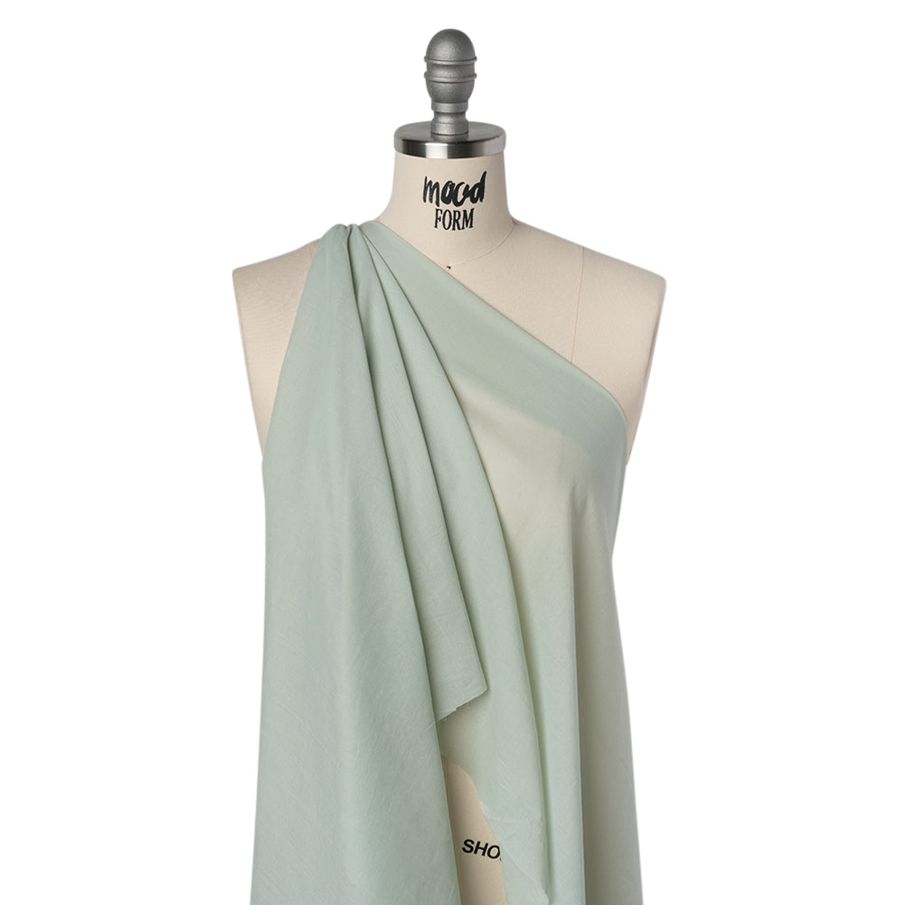 Cotton Voile Lining - Jade Green - Famous Australian Designer Deadstock