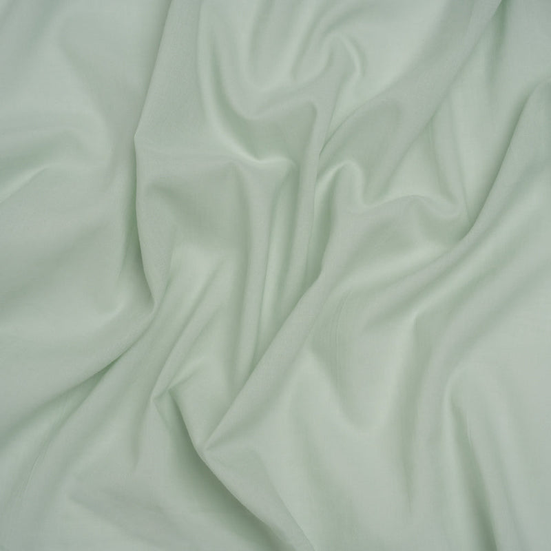 Cotton Voile Lining - Jade Green - Famous Australian Designer Deadstock