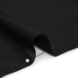 Cotton Voile Lining - Black - Famous Australian Designer Deadstock