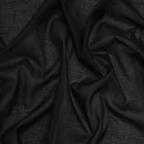 Cotton Voile Lining - Black - Famous Australian Designer Deadstock