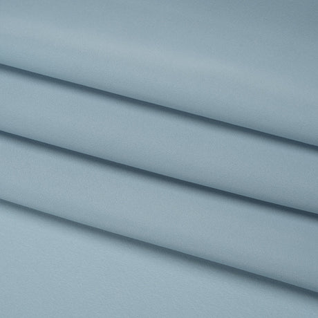 Polyester Crepe de Chine - Sky Blue - Famous Australian Designer Deadstock