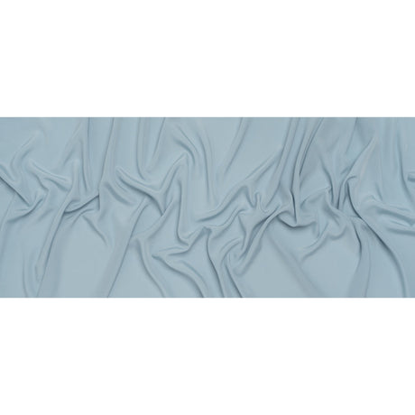 Polyester Crepe de Chine - Sky Blue - Famous Australian Designer Deadstock
