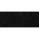 Viscose Crepe de Chine - Black - Famous Australian Designer Deadstock
