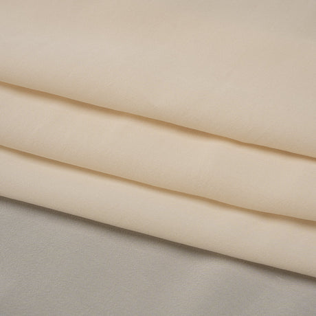 Viscose Crepe de Chine - Buff - Famous Australian Designer Deadstock
