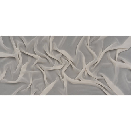 Viscose Georgette - Cream - Famous Australian Designer Deadstock