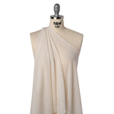 Viscose Georgette - Cream - Famous Australian Designer Deadstock