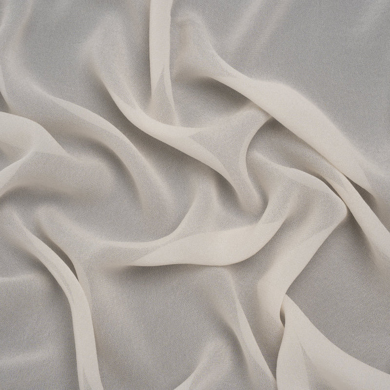 Viscose Georgette - Cream - Famous Australian Designer Deadstock