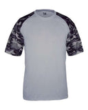 Badger Youth Camo Sport T-Shirt