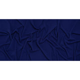 Stretch Polyester Crepe Double Knit - Mazarine Blue - Designer Deadstock