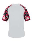 Camiseta deportiva camuflada para jóvenes  