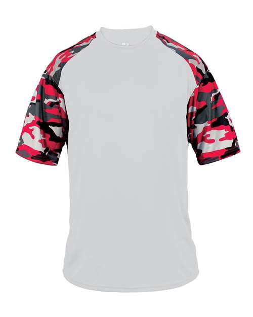 Badger Youth Camo Sport T-Shirt