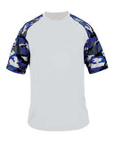 Camiseta deportiva camuflada para jóvenes  